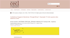 Desktop Screenshot of cecl.com.pt